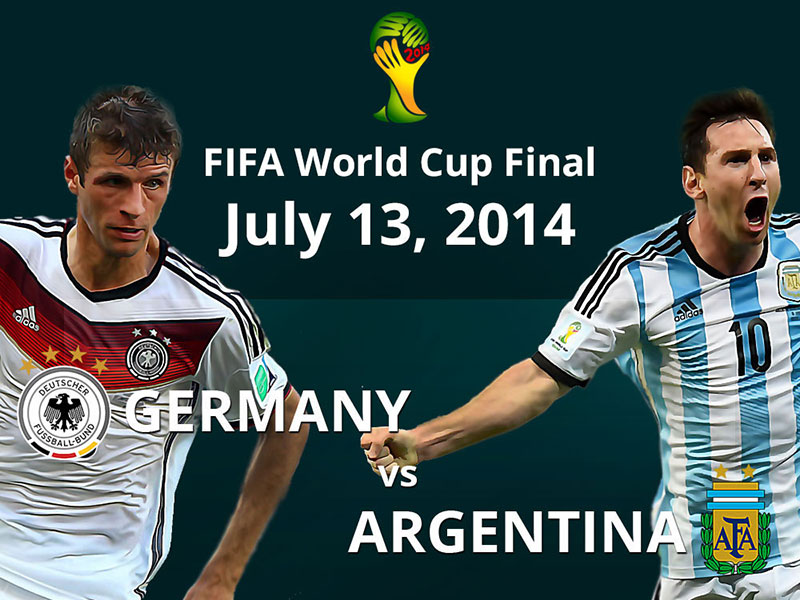 Германия vs Аргентина