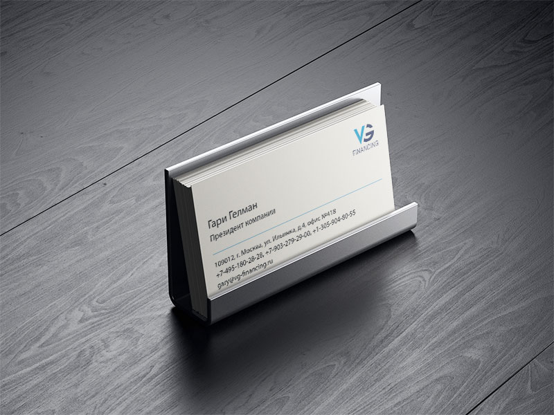 VG Financing | Визитка